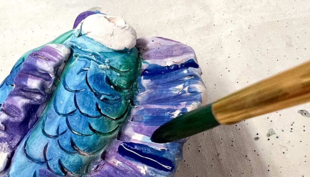 pintar cerámica con pintura de acuarela